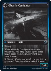 Covetous Castaway // Ghostly Castigator [Innistrad: Double Feature] Magic: The Gathering