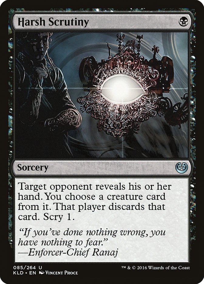 Harsh Scrutiny [Kaladesh] Magic: The Gathering