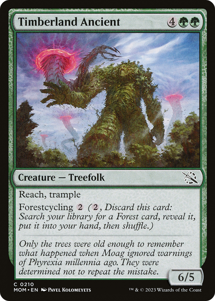 Timberland Ancient [March of the Machine] Magic: The Gathering