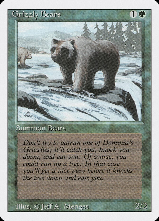 Grizzly Bears [Revised Edition] Magic: The Gathering