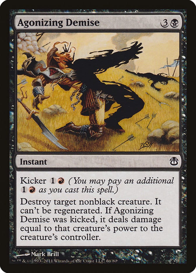 Agonizing Demise [Duel Decks: Ajani vs. Nicol Bolas] Magic: The Gathering