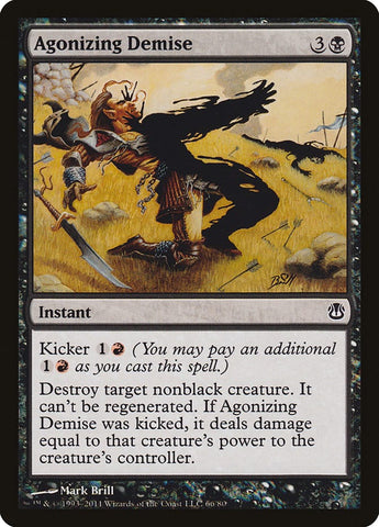 Agonizing Demise [Duel Decks: Ajani vs. Nicol Bolas] Magic: The Gathering