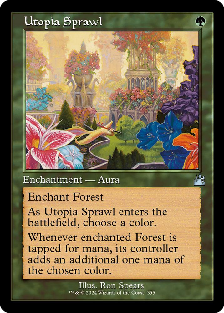 Utopia Sprawl (Retro Frame) [Ravnica Remastered] Magic: The Gathering