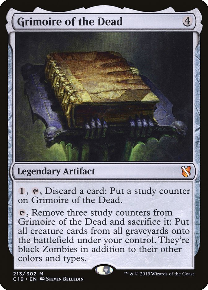 Grimoire of the Dead [Commander 2019] Magic: The Gathering