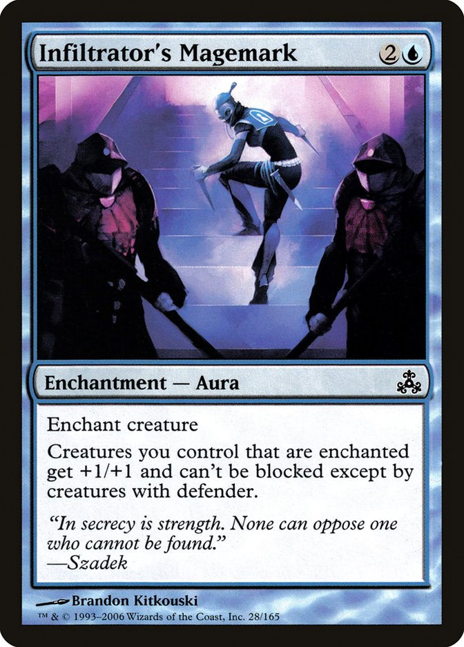 Infiltrator's Magemark [Guildpact] Magic: The Gathering