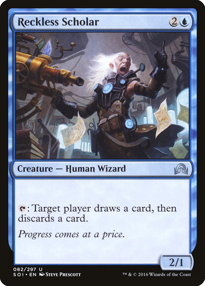 Reckless Scholar [Shadows over Innistrad] Magic: The Gathering