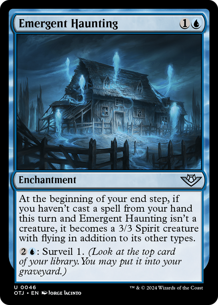 Emergent Haunting [Outlaws of Thunder Junction] Magic: The Gathering
