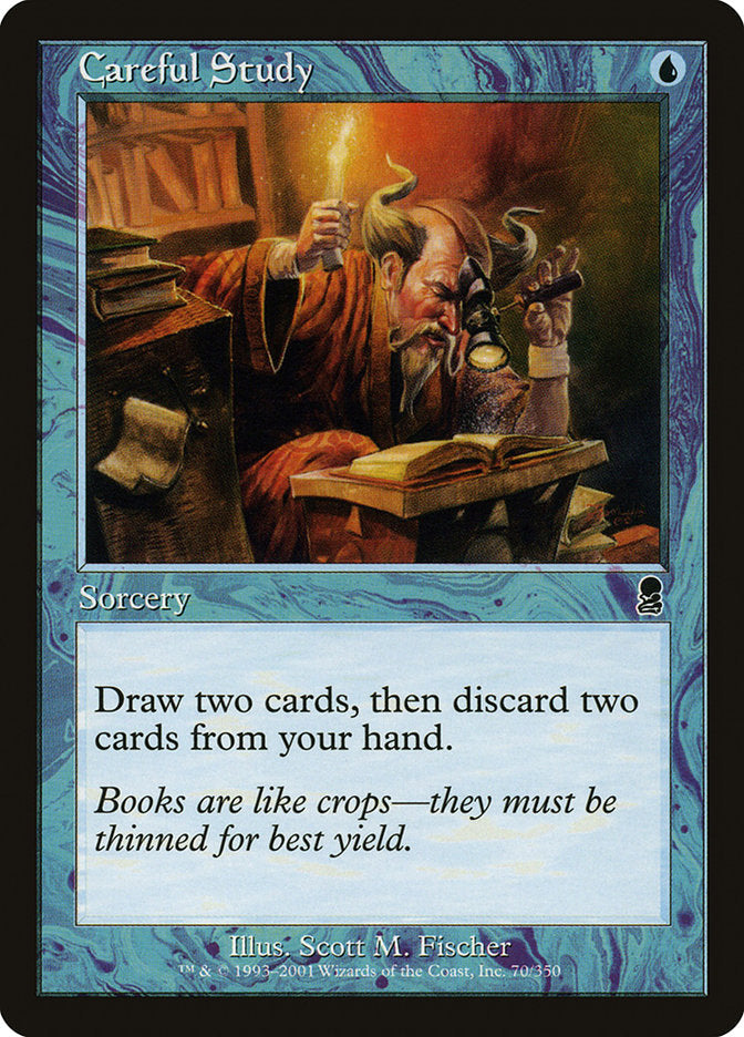 Careful Study [Odyssey] Magic: The Gathering