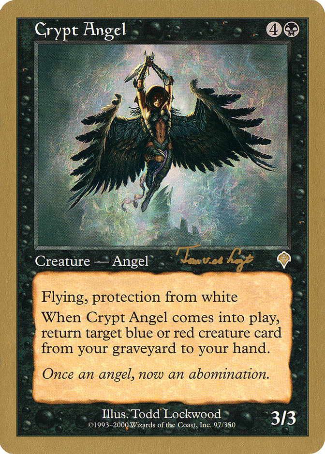 Crypt Angel (Tom van de Logt) [World Championship Decks 2001] Magic: The Gathering