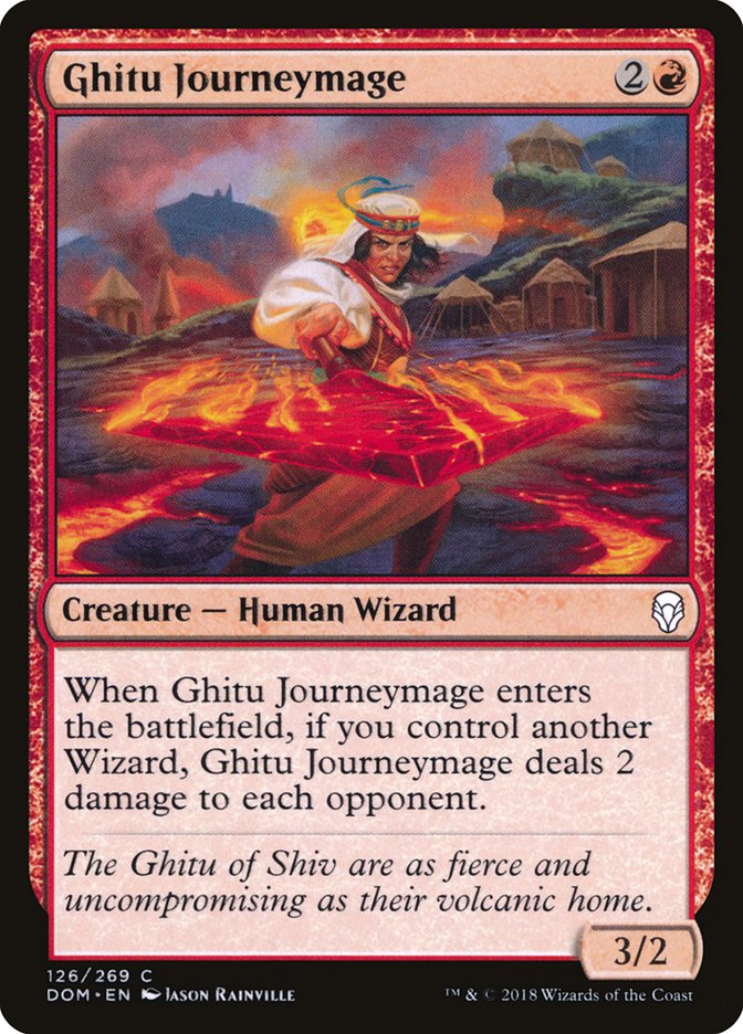 Ghitu Journeymage [Dominaria] Magic: The Gathering