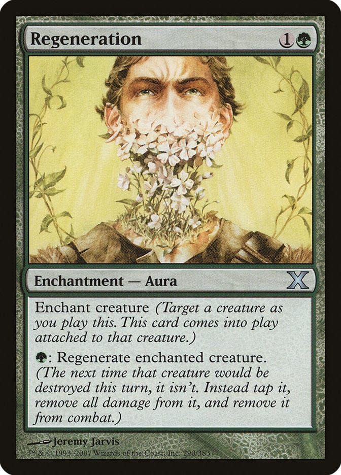 Regeneration [Tenth Edition] Magic: The Gathering
