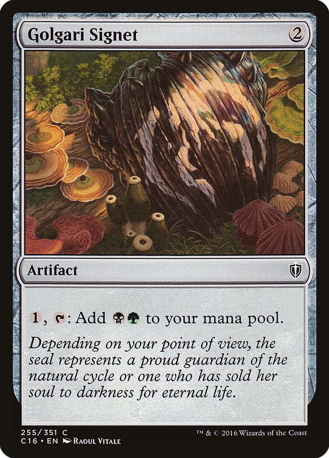 Golgari Signet [Commander 2016] Magic: The Gathering