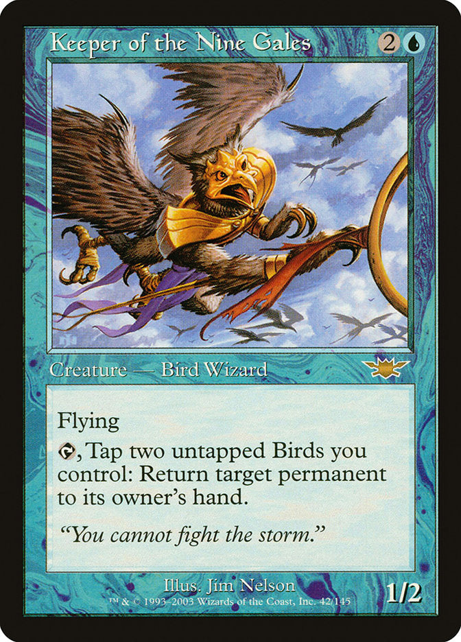 Keeper of the Nine Gales [Legions] Magic: The Gathering