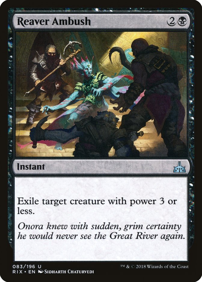 Reaver Ambush [Rivals of Ixalan] Magic: The Gathering