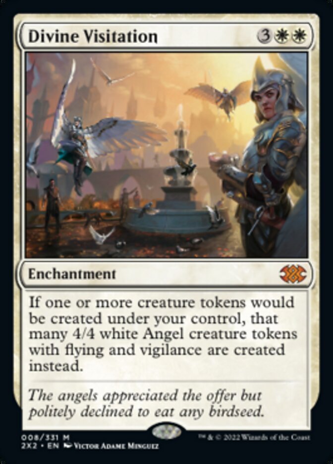 Divine Visitation [Double Masters 2022] Magic: The Gathering