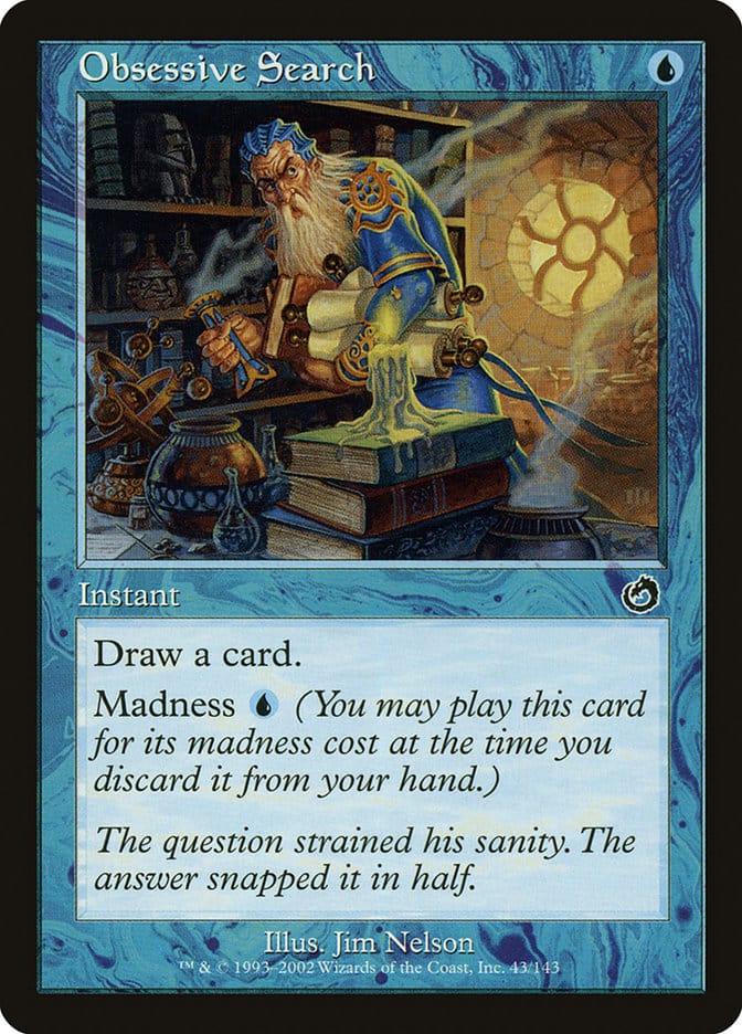 Obsessive Search [Torment] Magic: The Gathering