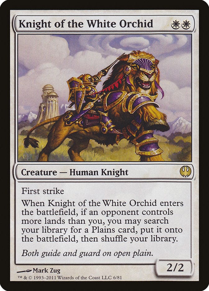 Knight of the White Orchid [Duel Decks: Knights vs. Dragons] Magic: The Gathering