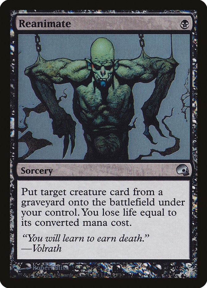 Reanimate [Premium Deck Series: Graveborn] Magic: The Gathering