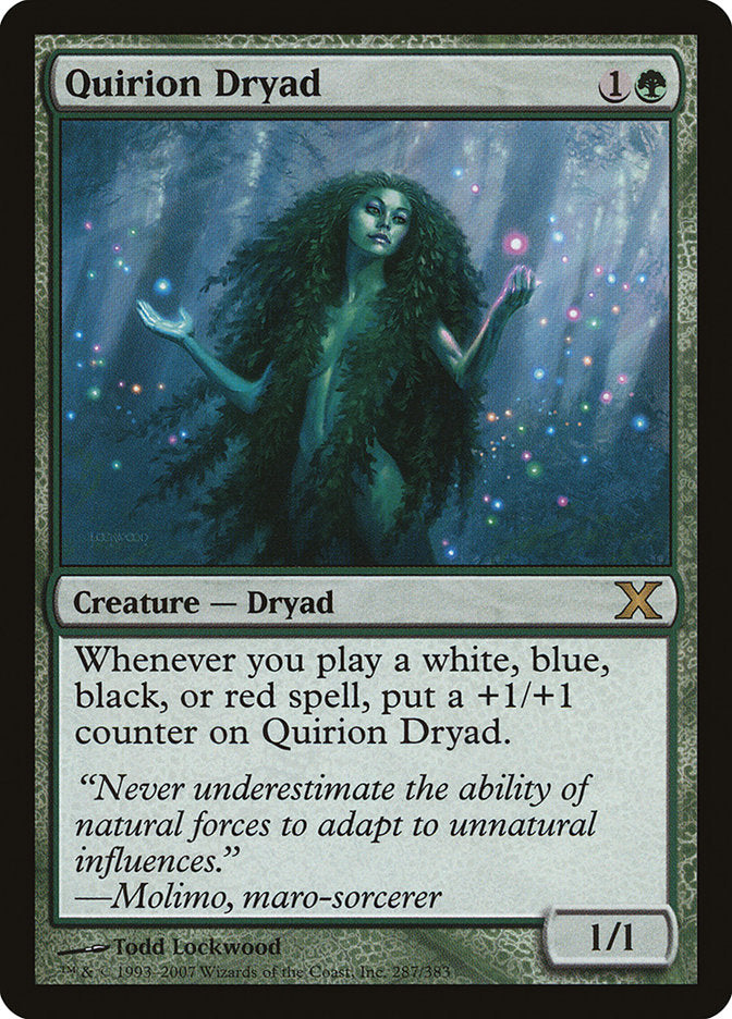 Quirion Dryad [Tenth Edition] Magic: The Gathering