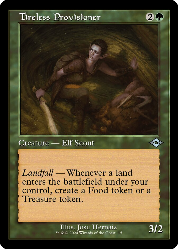 Tireless Provisioner (Retro) [Modern Horizons 2] Magic: The Gathering