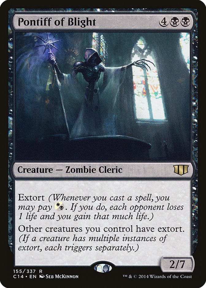 Pontiff of Blight [Commander 2014] Magic: The Gathering