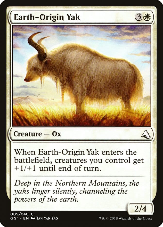 Earth-Origin Yak [Global Series Jiang Yanggu & Mu Yanling] Magic: The Gathering