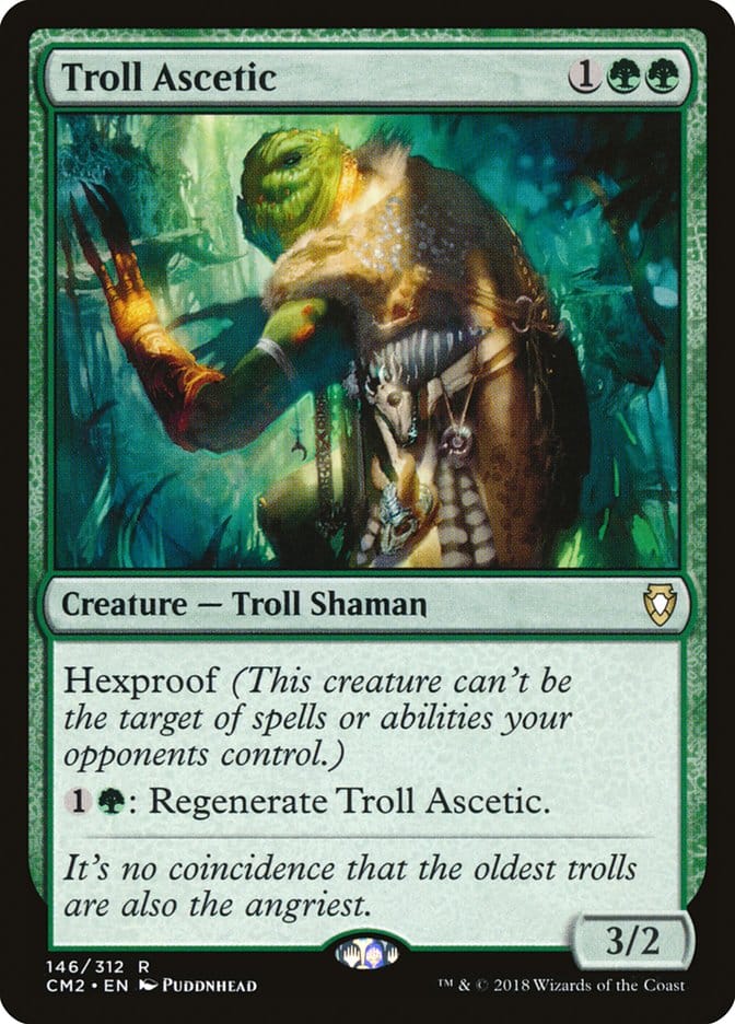 Troll Ascetic [Commander Anthology Volume II] Magic: The Gathering