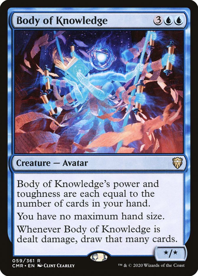 Body of Knowledge [Commander Legends] Magic: The Gathering