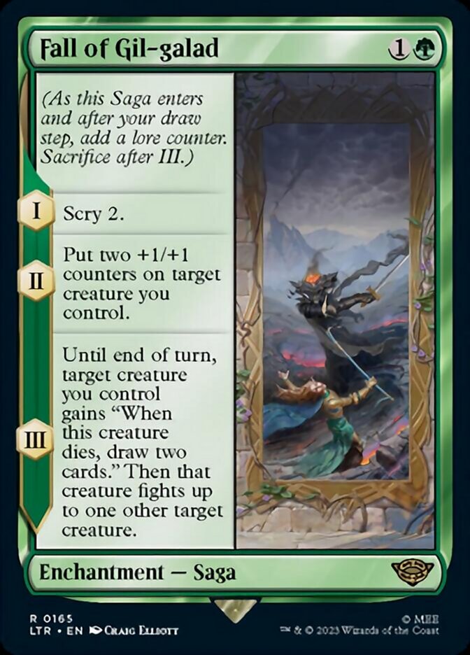 Fall of Gil-galad [The Lord of the Rings: Tales of Middle-Earth] Magic: The Gathering