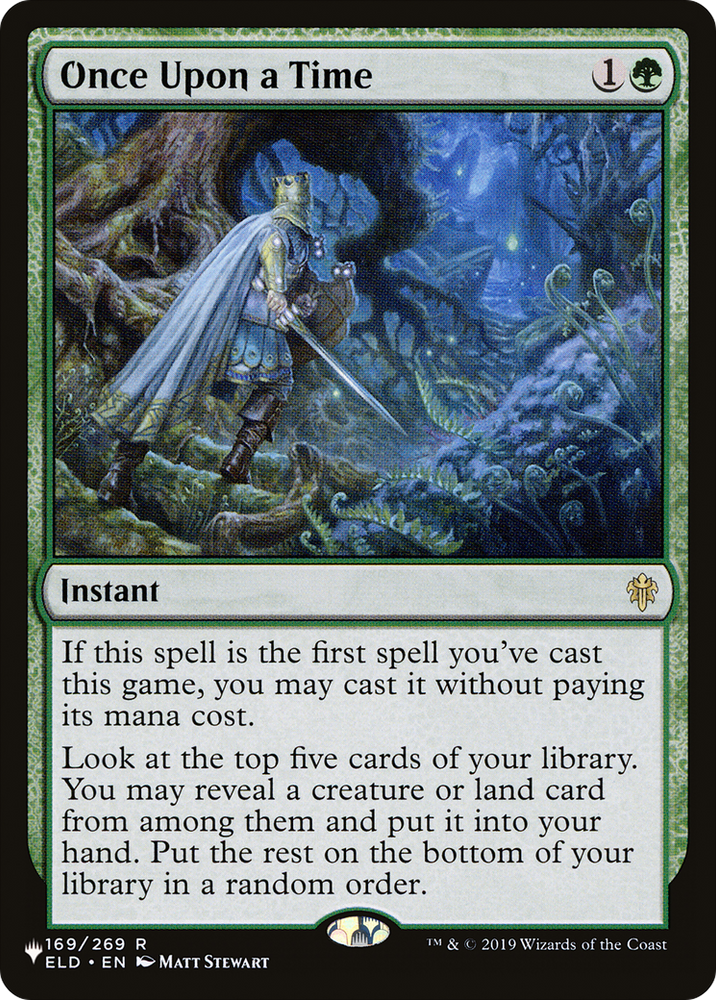 Once Upon a Time [The List] Magic: The Gathering