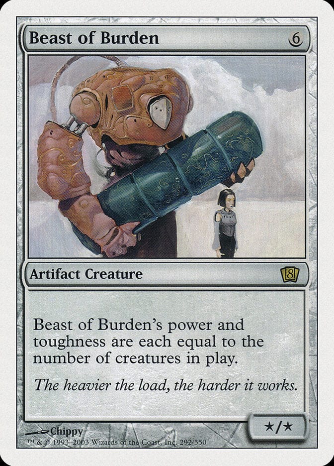 Beast of Burden [Eighth Edition] Magic: The Gathering