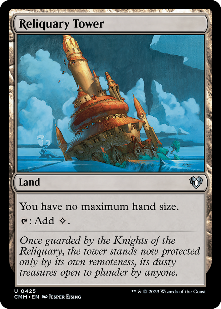 Reliquary Tower [Commander Masters] Magic: The Gathering
