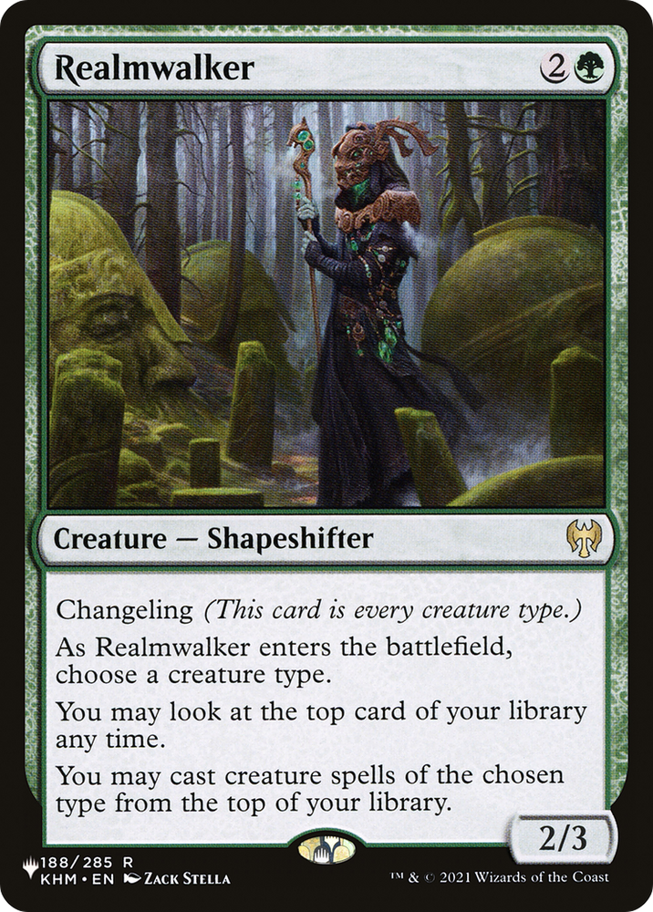 Realmwalker [The List] Magic: The Gathering