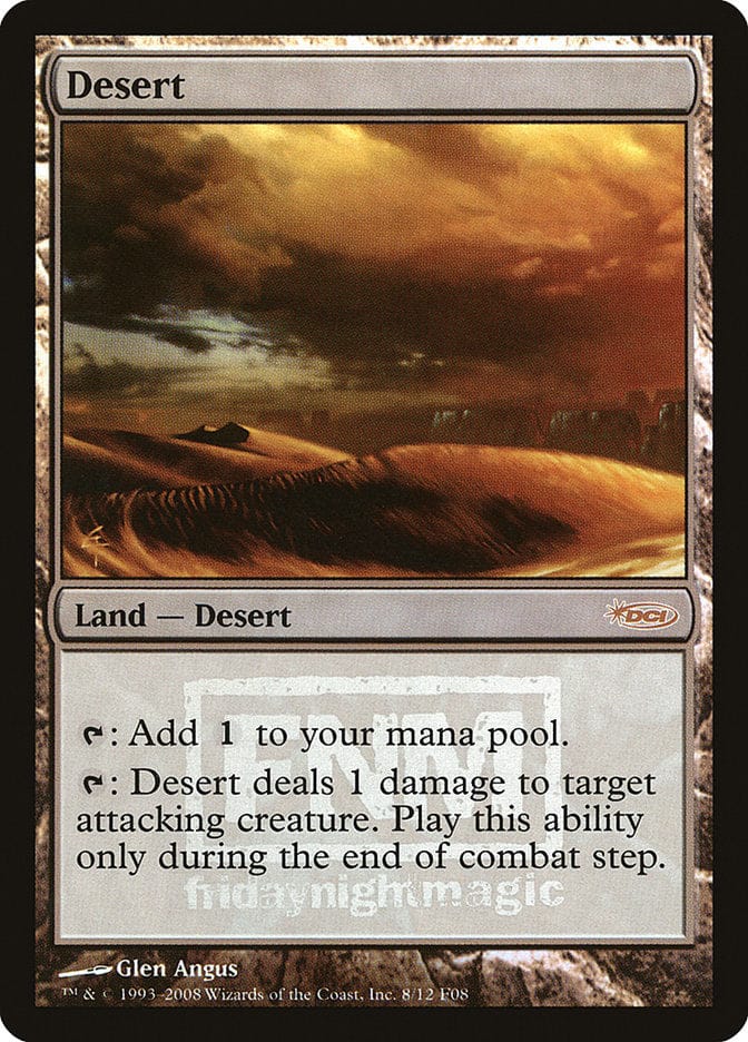 Desert [Friday Night Magic 2008] Magic: The Gathering