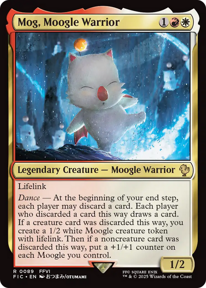 Mog, Moogle Warrior [FINAL FANTASY Commander] Magic: The Gathering