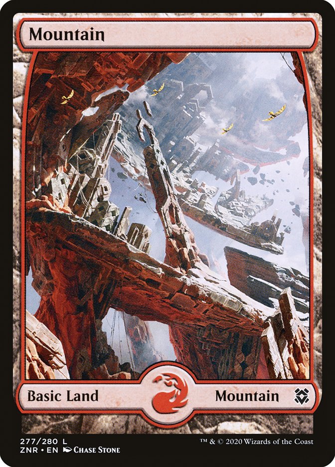 Mountain (277) [Zendikar Rising] Magic: The Gathering
