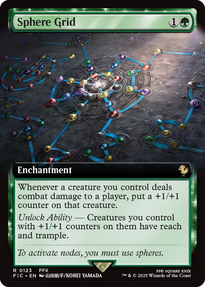 Sphere Grid (Extended Art) [FINAL FANTASY Commander] Magic: The Gathering