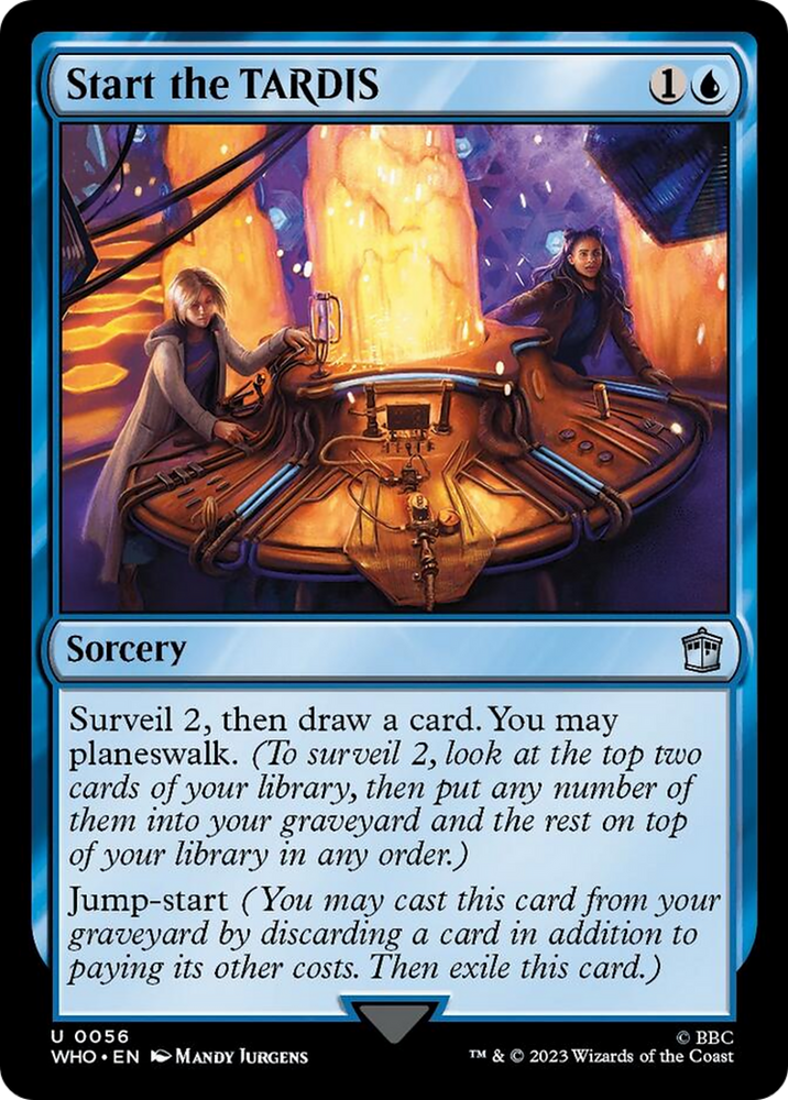 Start the TARDIS [Doctor Who] Magic: The Gathering