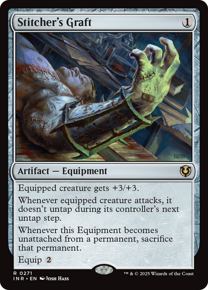 Stitcher's Graft [Innistrad Remastered] Magic: The Gathering