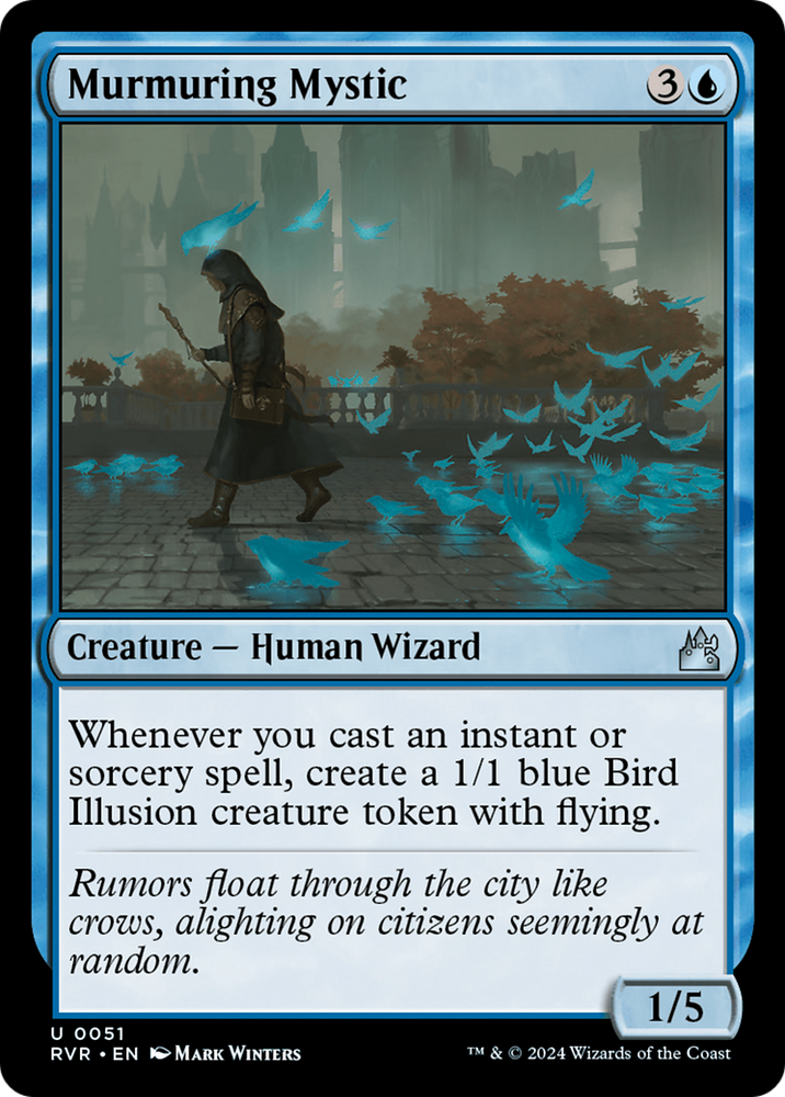 Murmuring Mystic [Ravnica Remastered] Magic: The Gathering