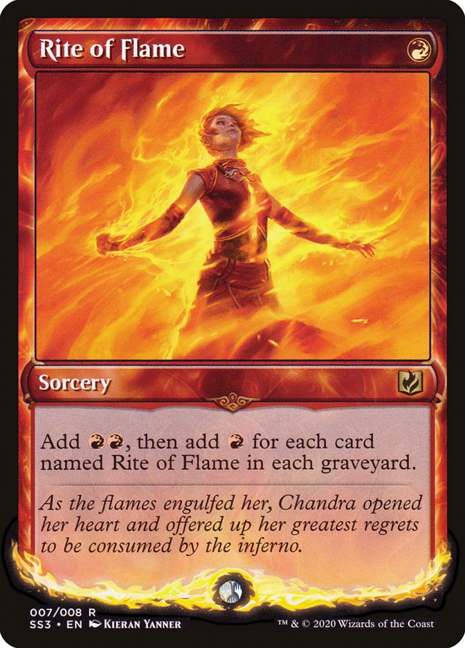 Rite of Flame [Signature Spellbook: Chandra] Magic: The Gathering