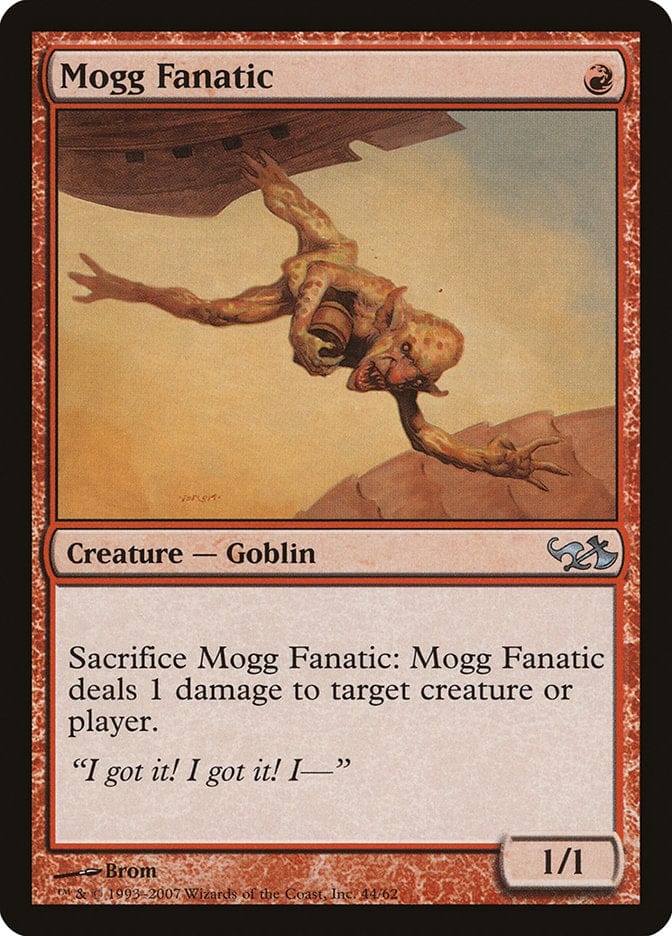 Mogg Fanatic [Duel Decks: Elves vs. Goblins] Magic: The Gathering