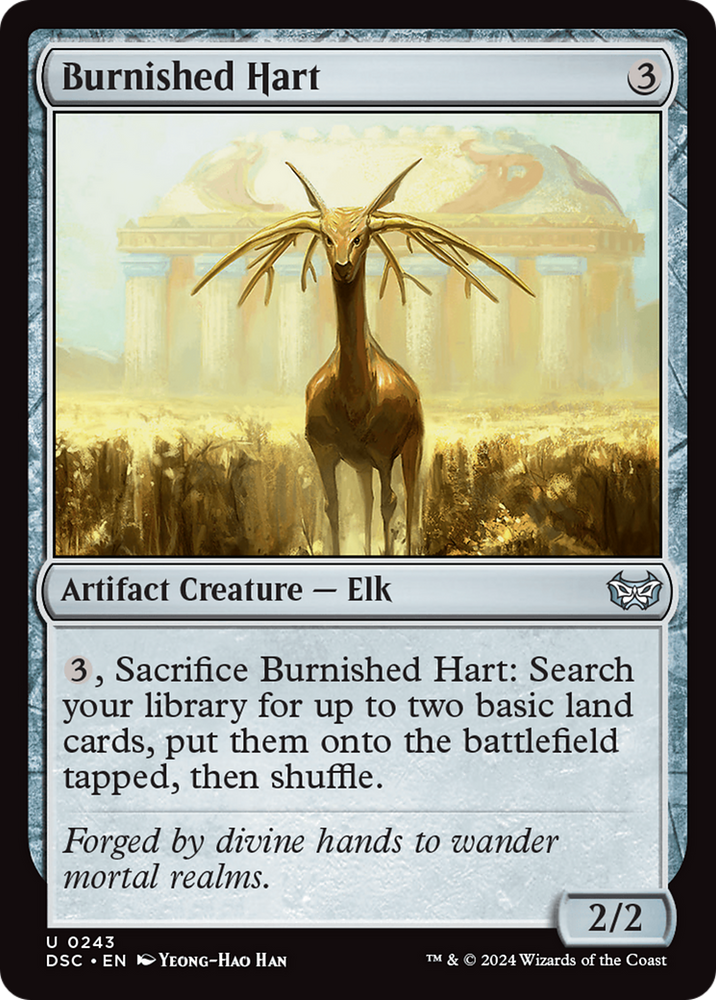 Burnished Hart [Duskmourn: House of Horror Commander] Magic: The Gathering