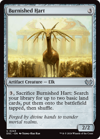 Burnished Hart [Duskmourn: House of Horror Commander] Magic: The Gathering