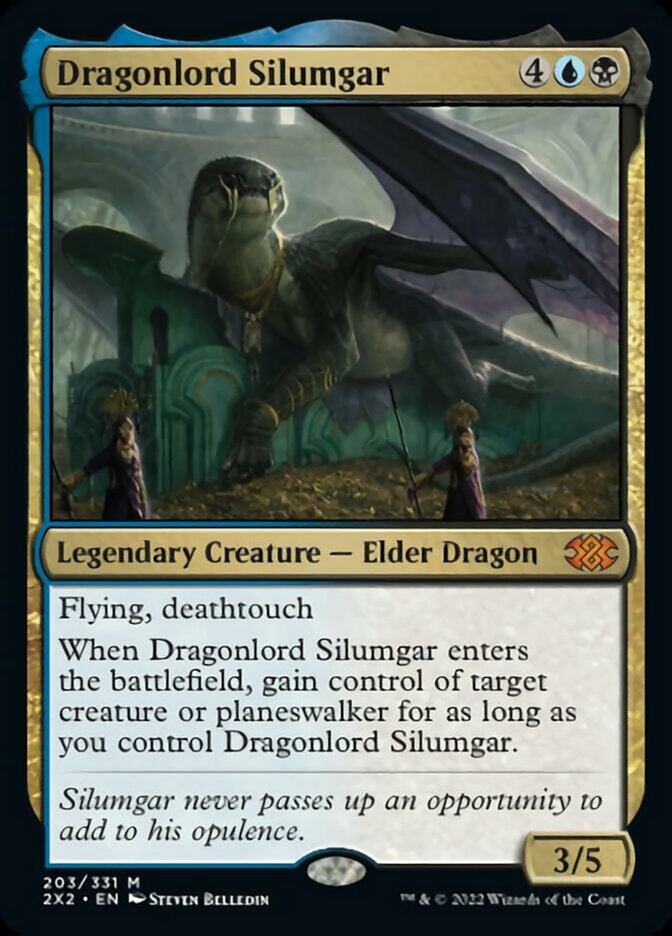 Dragonlord Silumgar [Double Masters 2022] Magic: The Gathering