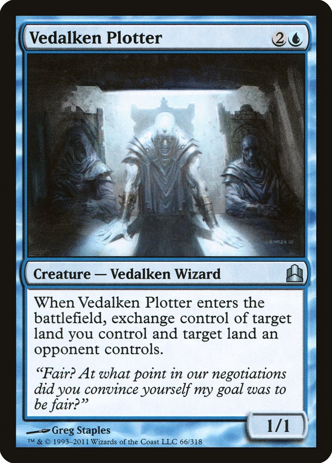Vedalken Plotter [Commander 2011] Magic: The Gathering