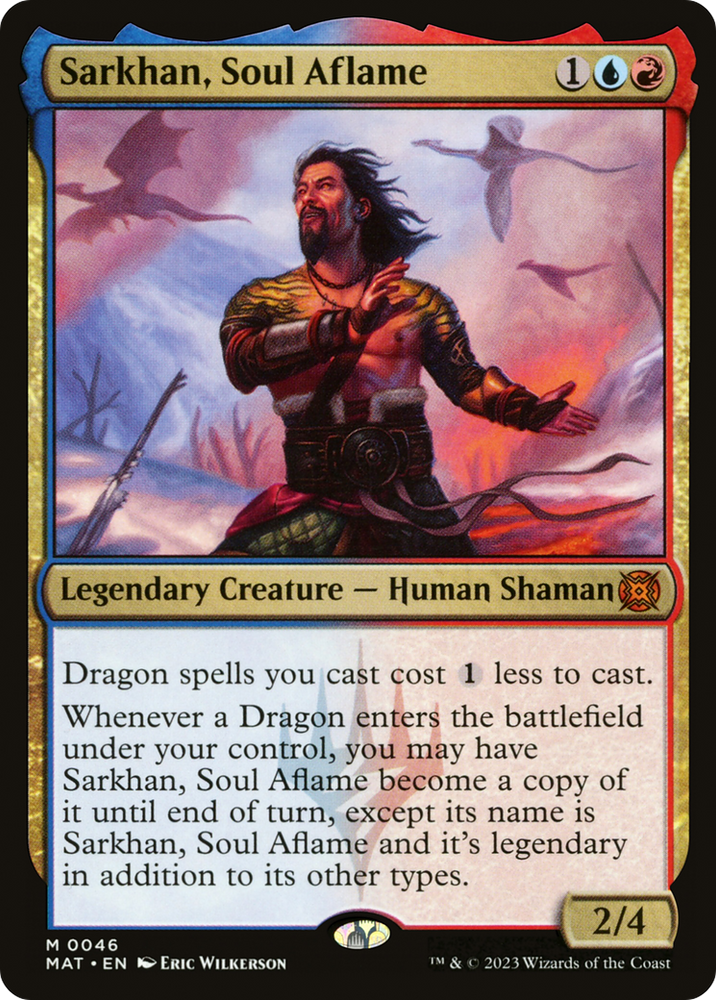 Sarkhan, Soul Aflame [March of the Machine: The Aftermath] Magic: The Gathering