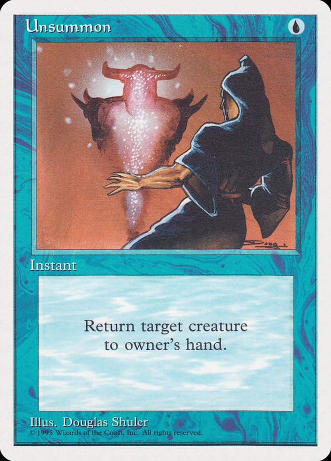 Unsummon [Rivals Quick Start Set] Magic: The Gathering