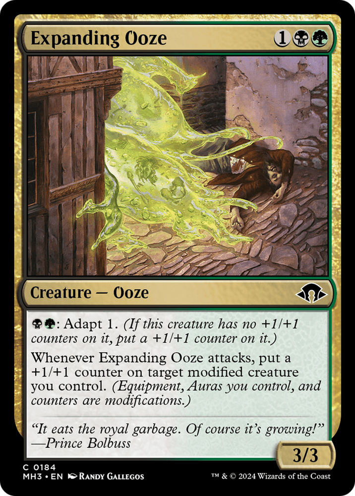 Expanding Ooze [Modern Horizons 3] Magic: The Gathering