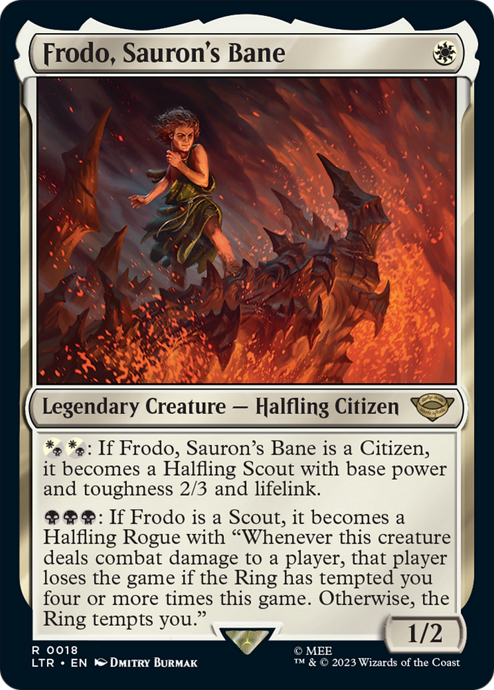 Frodo, Sauron's Bane [The Lord of the Rings: Tales of Middle-Earth] Magic: The Gathering